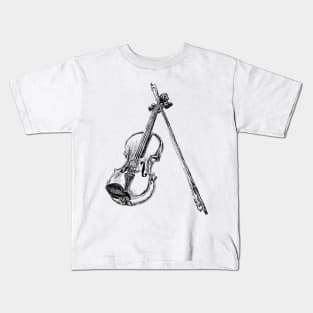 Violin Image Kids T-Shirt